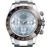Replica Rolex Daytona 116506 platinum-tone ice blue dial