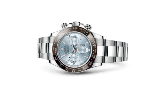 Replica Rolex Daytona 116506 platinum-tone ice blue dial