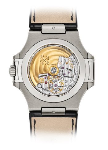 Patek-Philippe-Nautilus-5726A-001-1 Replica Patek Philippe Nautilus Black Strap Stainless Steel Watch 5726A-001