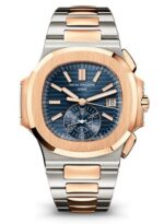 Replica Patek Philippe Nautilus Chronograph Date Two-Tone 5980/1AR-001