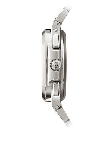 Patek-Philippe-Nautilus-5990-1A-001-2 Replica Patek Philippe Nautilus Travel Time Steel Chronograph 5990/1A-001