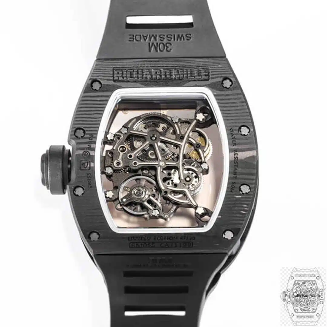 RM055-NTPT-Best-Edition-BBR-Factory-Carbon-Fiber-Dial-3 Replica RM 055 NTPT Carbon Fiber Dial - Image 9