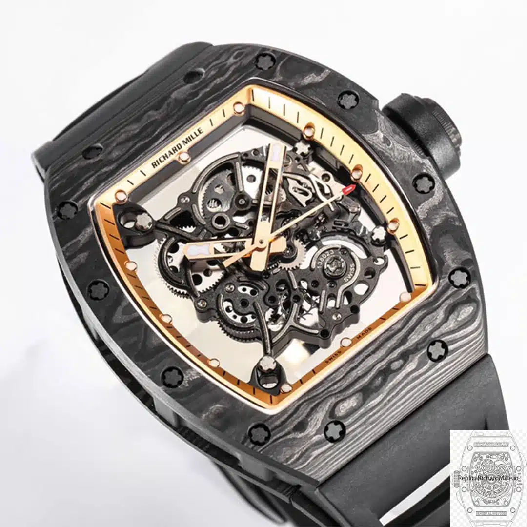 Replica-RM055-NTPT-Best-Edition-BBR-Factory-Carbon-Fiber-Dial-4 Replica RM 055 NTPT Carbon Fiber Dial - Image 8