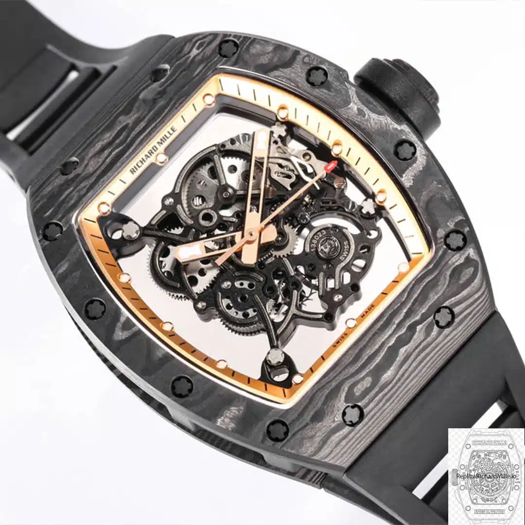 Replica-RM055-NTPT-Best-Edition-BBR-Factory-Carbon-Fiber-Dial-6 Replica RM 055 NTPT Carbon Fiber Dial - Image 6
