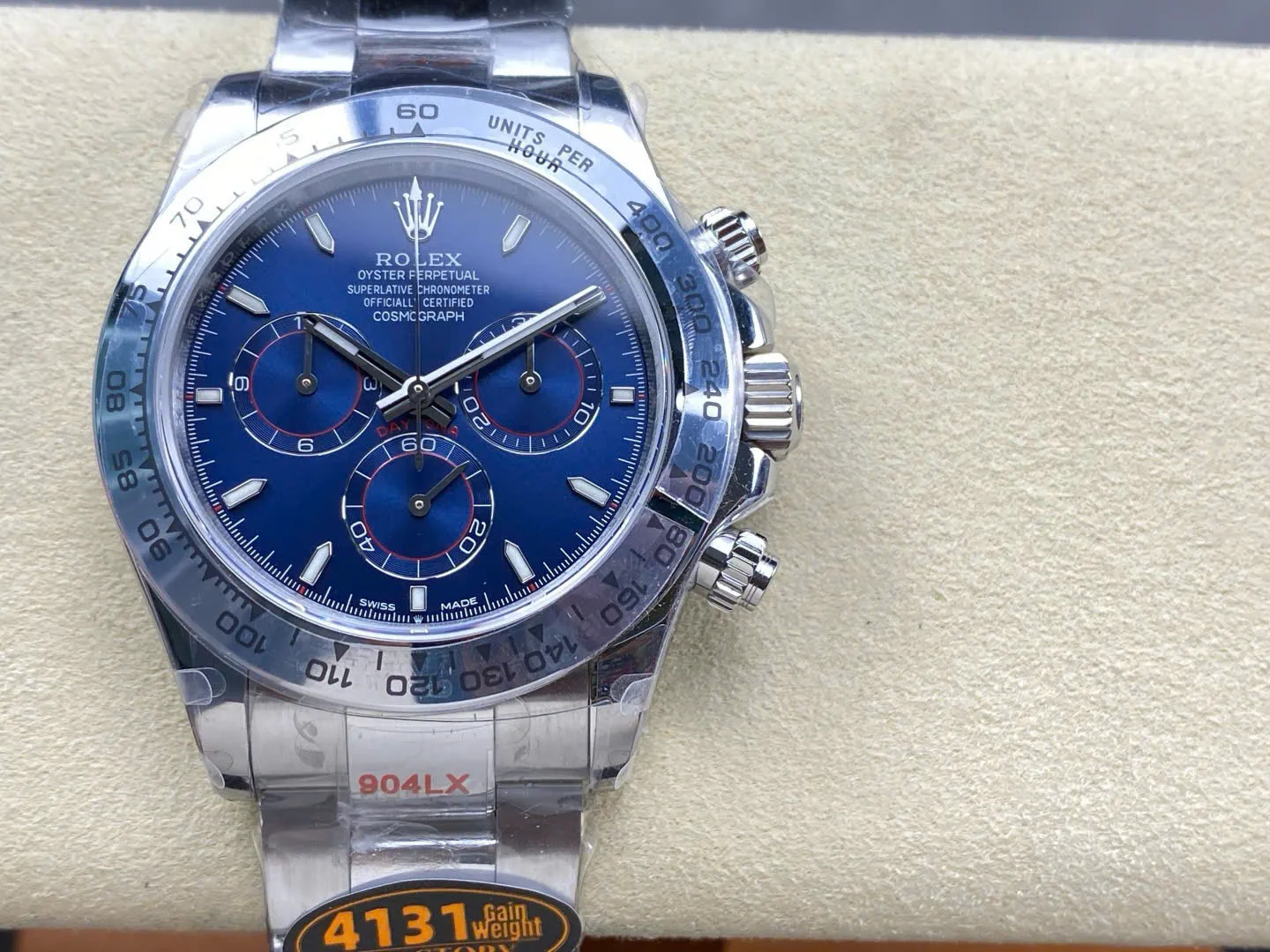 Replica-Rolex-Daytona-40-mm-126509-Bright-Blue-Dial-4 Superclone Rolex Daytona 126509 Bright Blue Dial