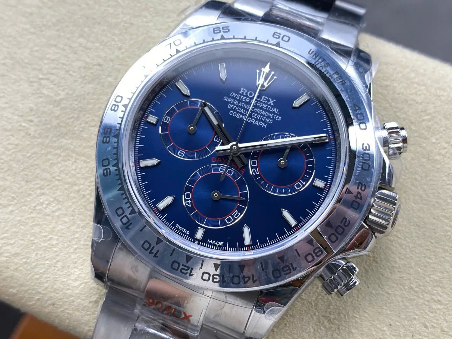 Replica-Rolex-Daytona-40-mm-126509-Bright-Blue-Dial-5 Superclone Rolex Daytona 126509 Bright Blue Dial
