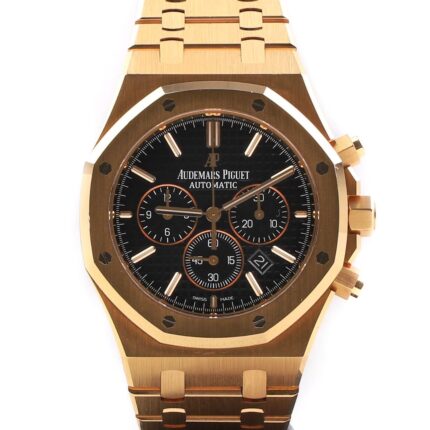 Réplica Royal Oak - Oro/Negro Cronógrafo