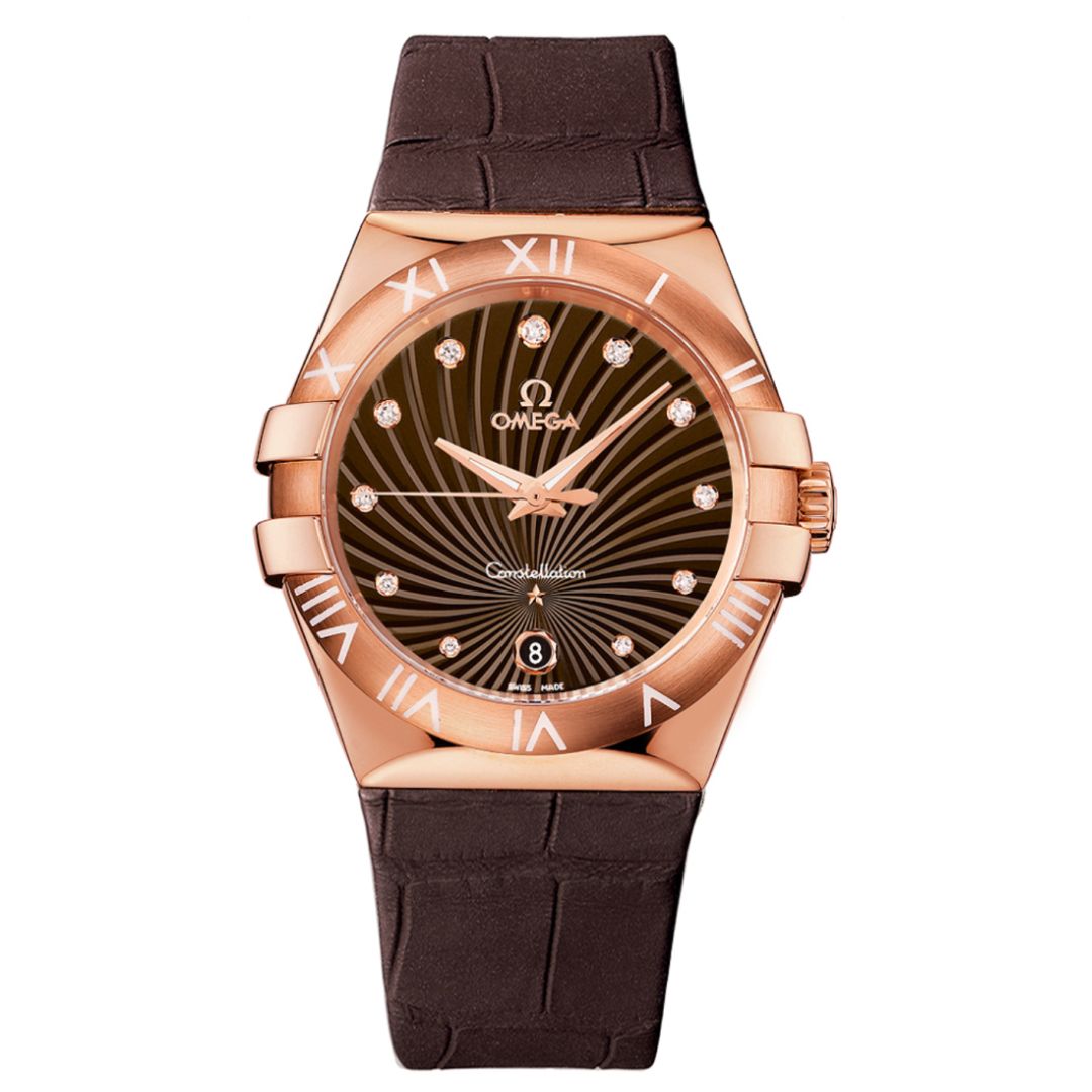 Réplica de reloj Omega Constellation para mujer