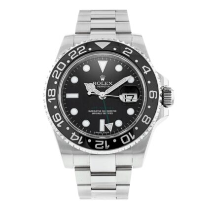 Replica Super Clon Rolex GMT Master 2 Plata Negro