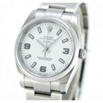 Rolex Air King Stainless Steel White Dial 114200 Replica - Image 6