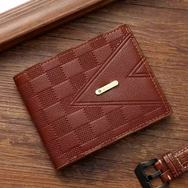 S0944921f38f644958922ac5ab1d0df3aZ.jpg_960x960q75.jpg_ Men's Wallet Short Anti-theft Brush Anti-degaussing Business Wallet Youth Cross Light Luxury Large Capacity Multi-card Practical - Image 6
