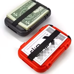 Slim Wallet RFID Blocking Wallet for Men Removable Money Metal Wallet With Money Clip For Men Crush Resistant - Image 2