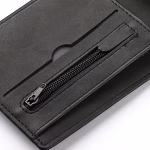 Multi-card Slot Men Wallet Fashion Folding Large-capacity Coin Purse PU Leather Short Purse - Image 5