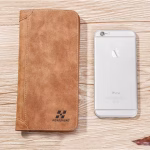 Long Vintage Mens Wallet Genuine Leather Slim Card Holder Large Capacity RFID Blocking Korean Style Purse for Men - Image 5