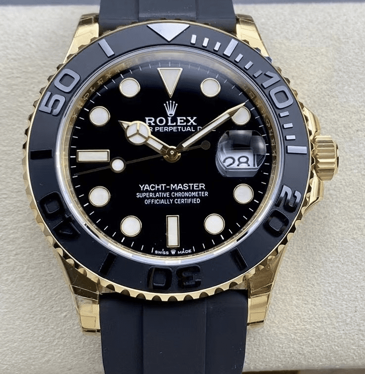 Screenshot 2025-08-10 at 1.40.07 PM Replica Clone Rolex YACHT-MASTER 42 Yellow gold 2022