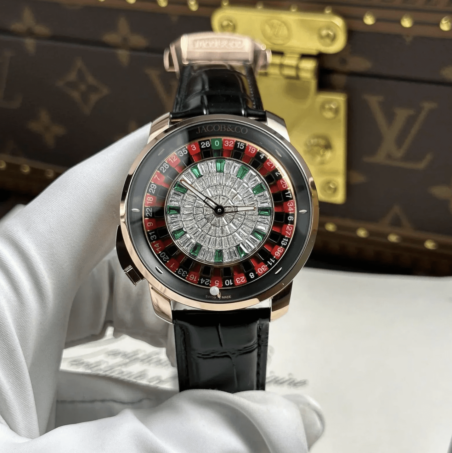 Screenshot 2025-08-19 at 12.23.38 AM Jacob & Co. Casino Tourbillon Baguette on RG Clone