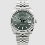 Mint Green Replica Rolex Datejust 2022