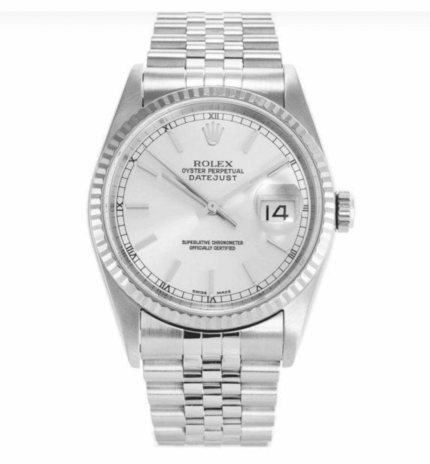 Super Clon Replica Rolex Datejust Plata