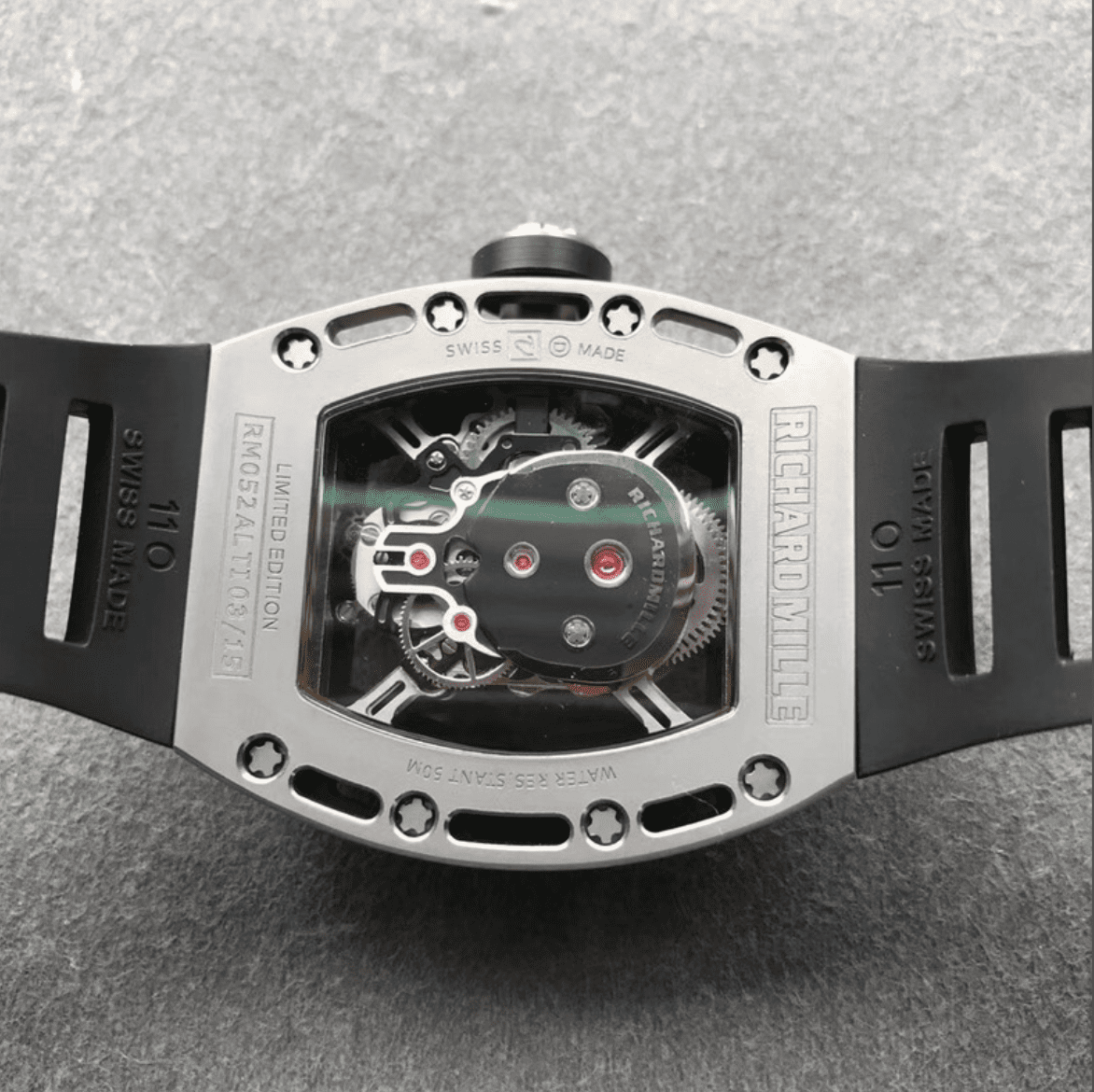 Richard Mille Clon Suizo – RM052 Esqueleto Richard Mille Clon Suizo - RM052 Esqueleto