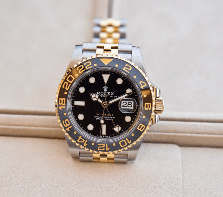 Screenshot2023-05-15at11.23.07AM New 2023 Oyster Perpetual GMT-Master II Silver Gold Replica Clone - IP Empire Replica Watches