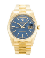 Réplica Rolex Day-Date Oro con Esfera Azul