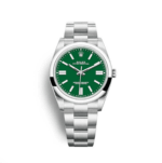 Rolex Oyster Perpetual 41mm Verde Réplica