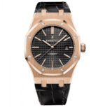 Clon suizo Replica AP Royal Oak - Piel automático