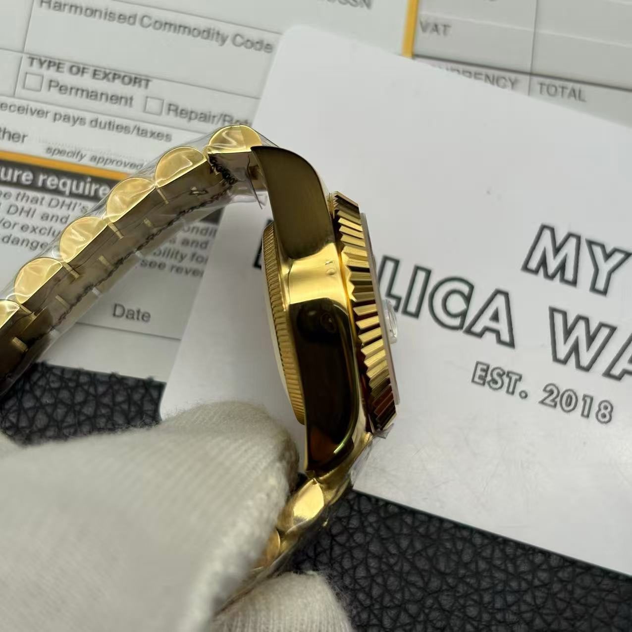 a6291f975e652775d9265a9de6442474 Replica Rolex Datejust Gold Ladies 179178 - Image 8