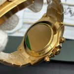 Super Clone Rolex Daytona Gold with Blue Dial 116528 Replica - Image 10