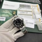 Super Clone Replica Rolex Submariner Silver/Black No Date