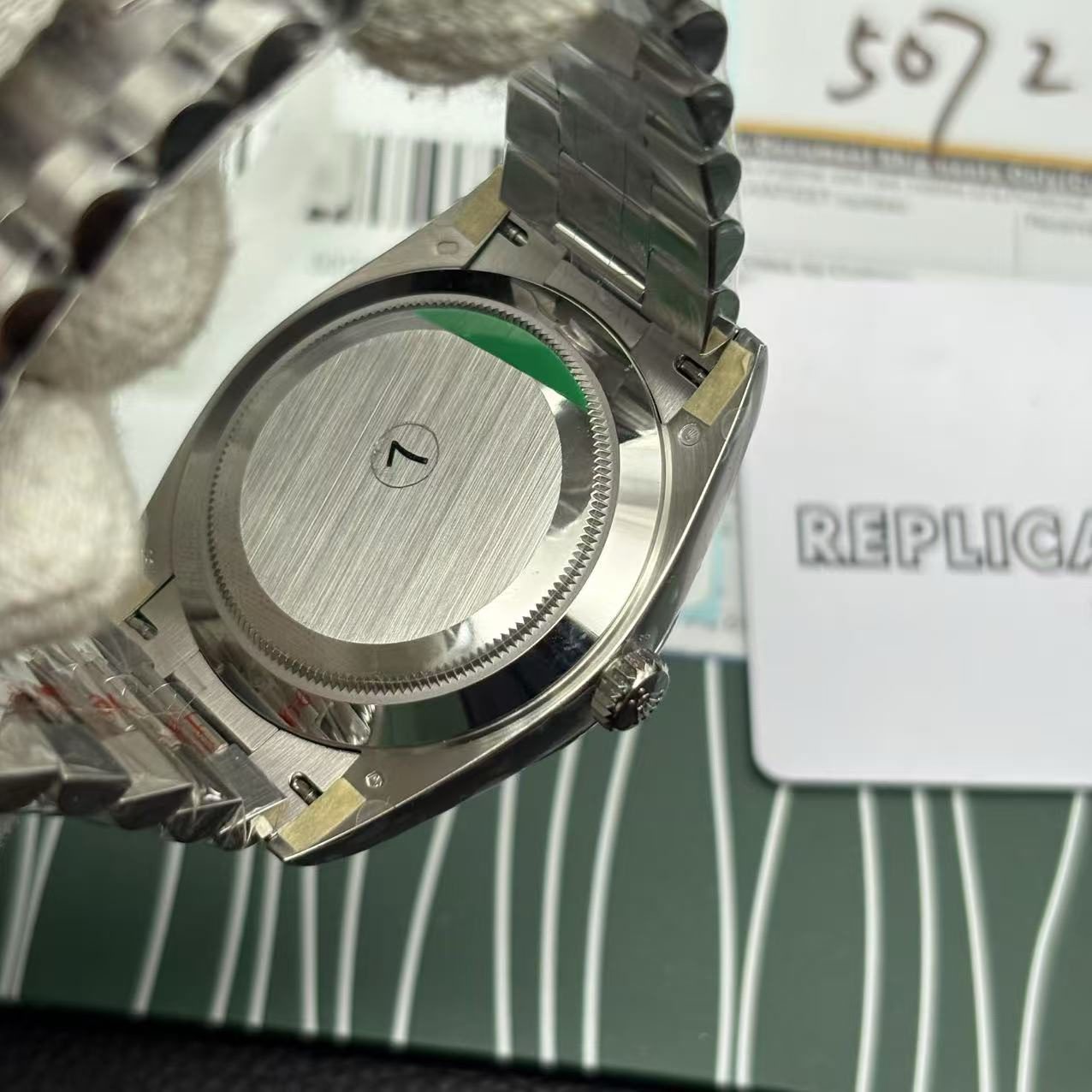 b0966a3596987686aca81df6025653f7 Rolex Day-Date M228239 Blue Watch - Image 11