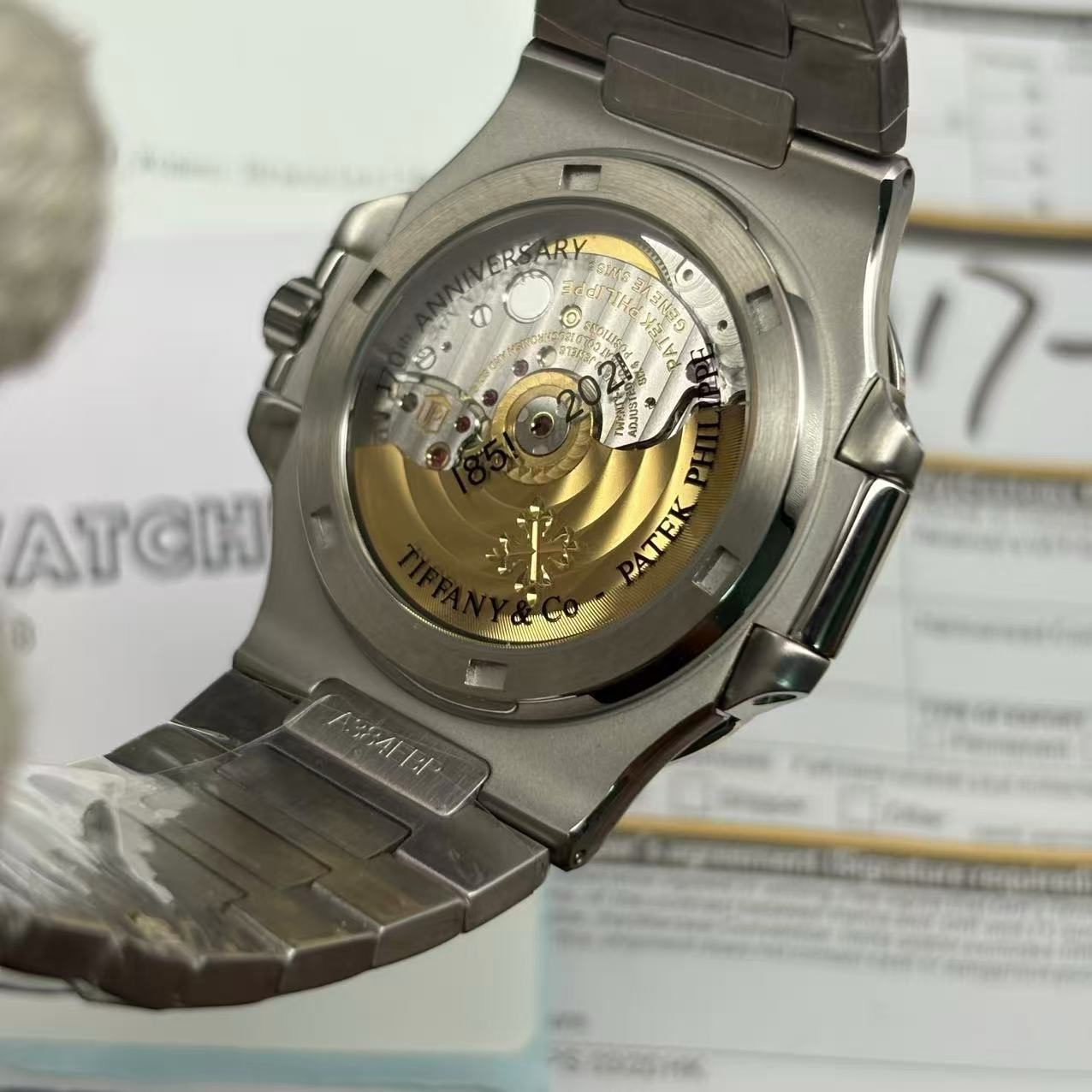 b28ec8268c6e94761a4b0a9a40823910-2 Patek Philippe Tiffany & co Best Super Clone Replica - Image 6