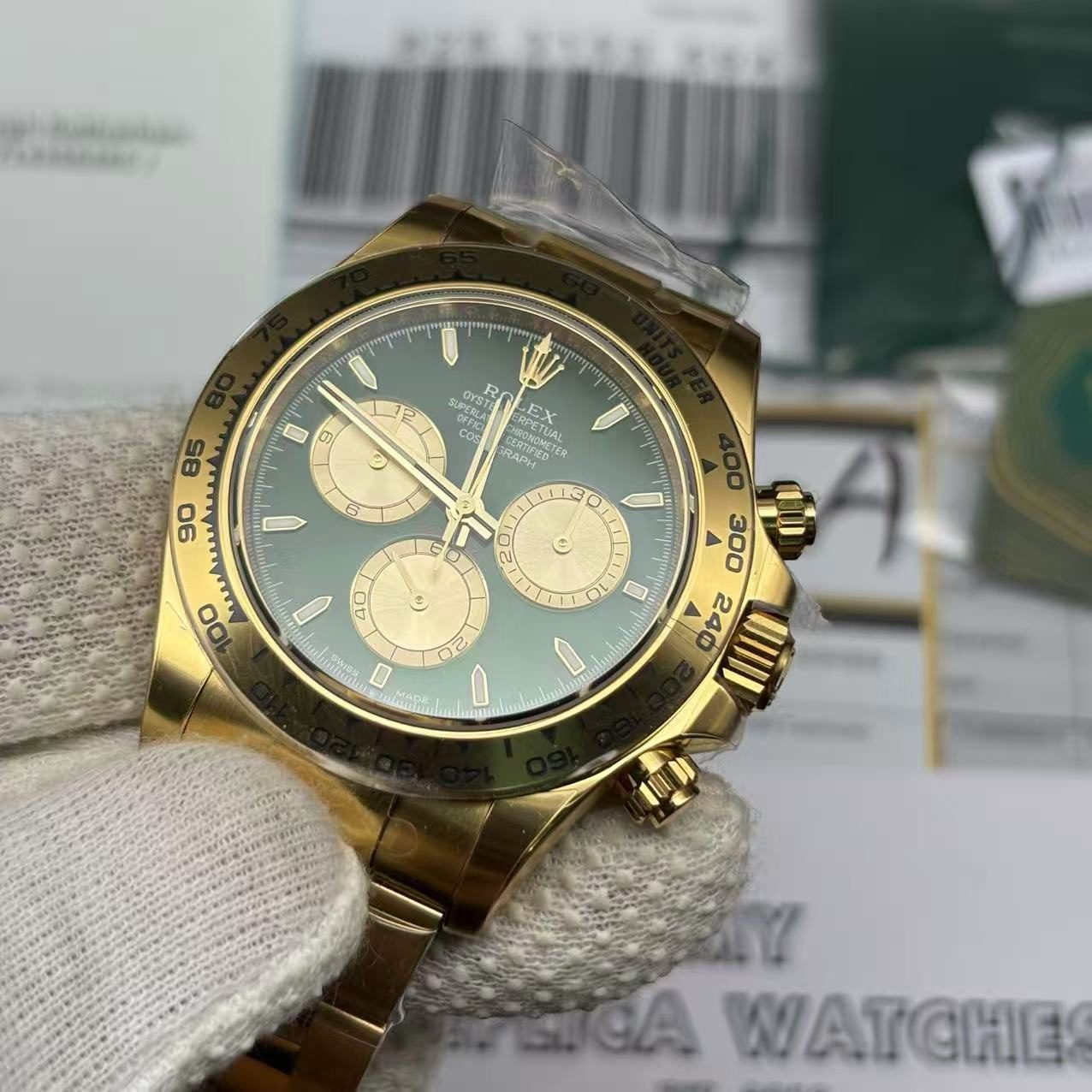 ba13d9f385a3aff82eb1cd63688be5a4 Superclone Rolex Daytona 40 mm 126508 “John Mayer” - Image 5