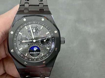 Audemars Piguet Royal Oak Perpetual Calendar Full Black Ceramic Replica