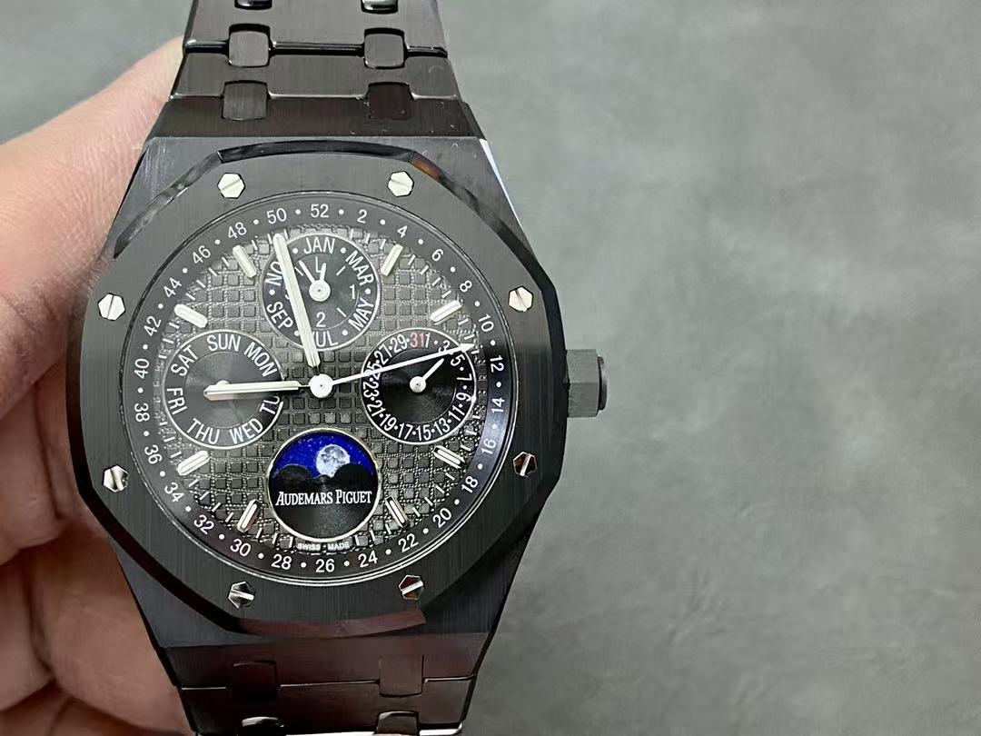 Audemars Piguet Royal Oak Perpetual Calendar Full Black Ceramic Replica