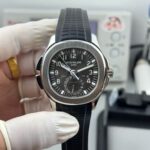 Replica Patek Philippe Aquanaut Travel Time Stainless Steel Watch 5164A-001 - Image 4