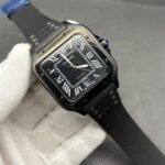 Cartier Santos Full Black Replica De Cartier Watch