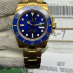 Replica Rolex Submariner - Gold/Blue - Image 5