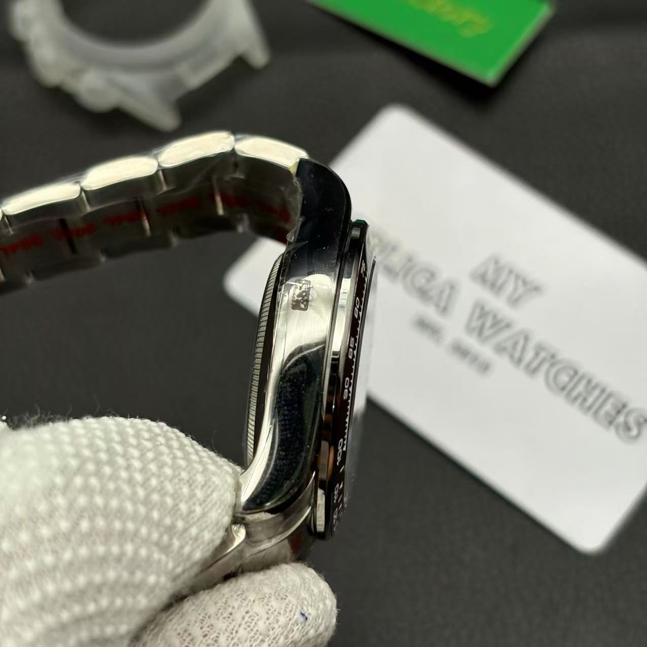 e218b8f1beeb954dcab317555bdd64dc Rolex Daytona Ice Blue Dial Replica Watch 116506 - Image 7