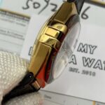 Replica Omega Constellation Men Automatic Black Leather Watch O13163412101001 - Image 5