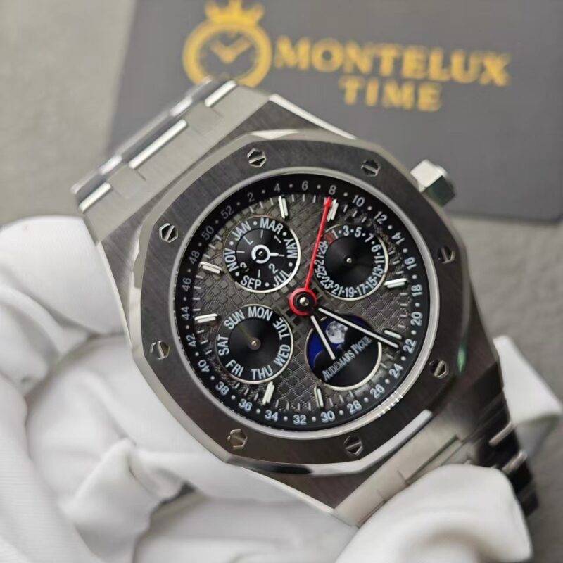 Replica Audemars Piguet Royal Oak Perpetual Calendar Gray 26609TI.OO.1220TI.01