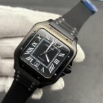 Cartier Santos Full Black Replica De Cartier Watch