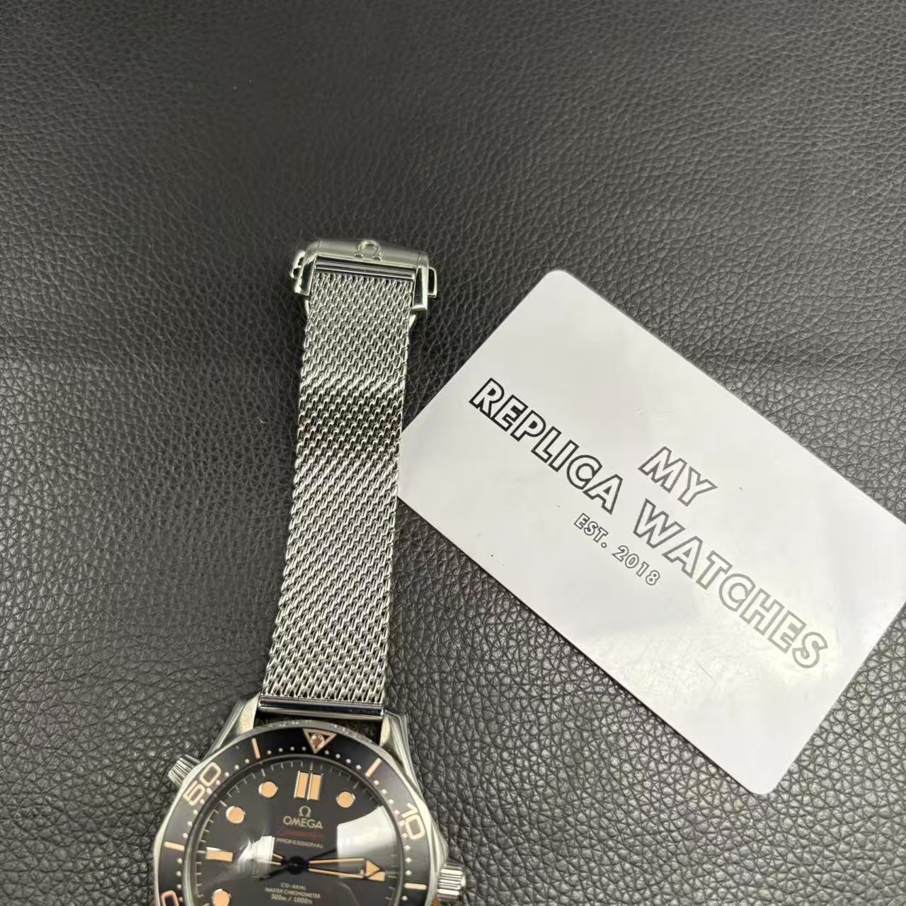 eeab0649ef143790207c2b66c3ac44d2 Omega Seamaster NO TIME TO DIE Watch James Bond - Replica - Image 6