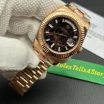 Rolex Day-Date 40 Rose Gold Meteorite Dial - Image 4