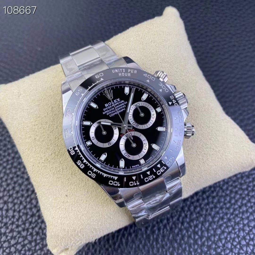 image_bcf81da2-fd23-4c77-998a-85406276ac95 Réplica de reloj Rolex Cosmograph Daytona para hombre con esfera negra 116500LN - IP Empire Relojes Replica