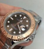 Réplica Clon Rolex Yacht-Master 40 Esfera Chocolate 126621 - IP Empire Relojes Replica
