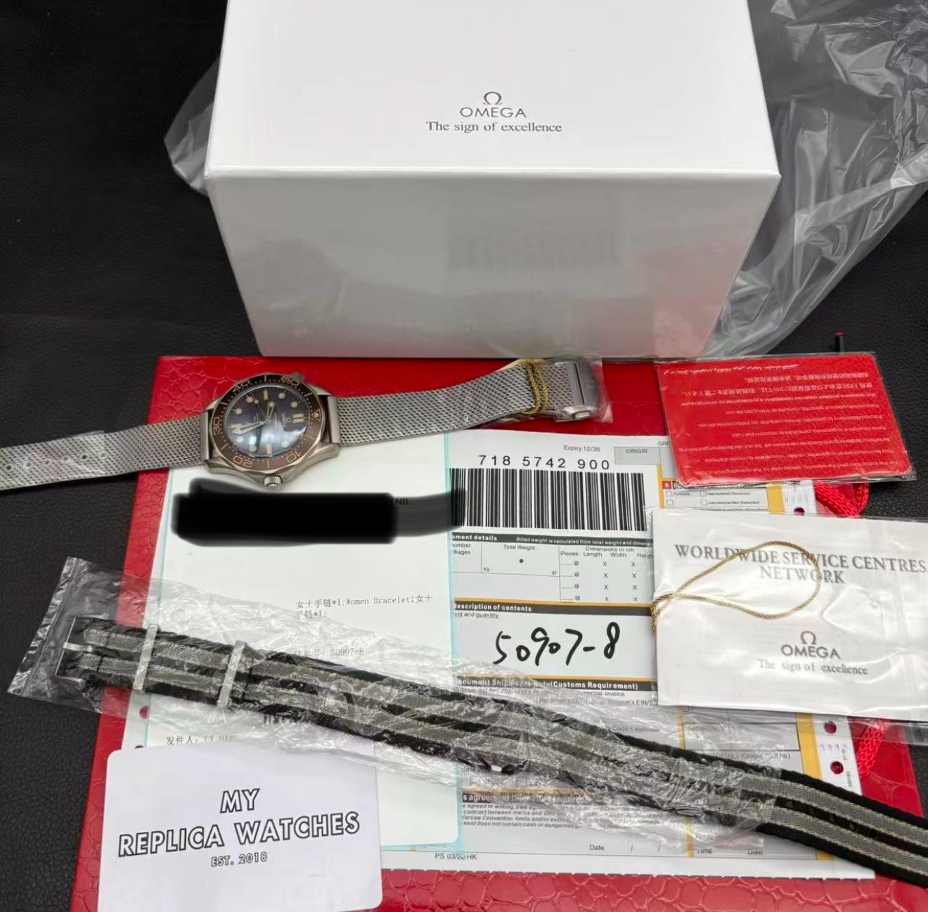 img_9822 Omega Seamaster NO TIME TO DIE James Bond Replica - El mejor reloj clon suizo - Image 2