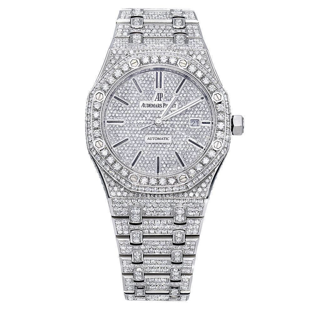 Replica AP Royal Oak Full Diamond Replica AP Royal Oak Full Diamond