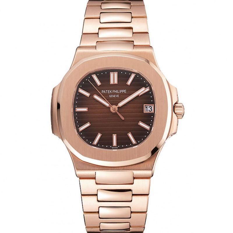 Réplica Patek Philippe Nautilus - Oro rosa Réplica Patek Philippe Nautilus - Oro rosa