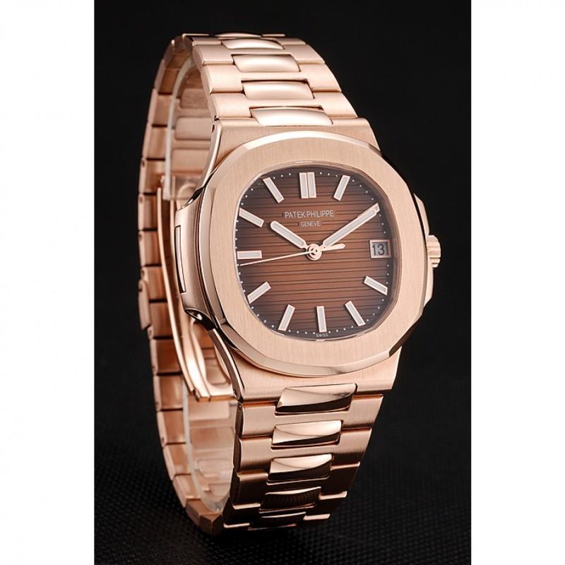 Réplica Patek Philippe Nautilus - Oro rosa Réplica Patek Philippe Nautilus - Oro rosa